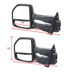 2015-2020 Ford F-150 Manual Adjustable & Extendable Towing Mirrors