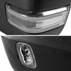 2015-2020 Ford F-150 Power Adjustable, Heated, & Manual Extendable Chrome Towing Mirrors w/ Sequential LED Signal, Puddle, & Auxiliary Lights