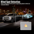 2021-2025 Ford F-150 F-250 Power Adjustable, Heated, & Manual Extendable Towing Mirrors w/ Clear Lens LED Turn Signal, Clearance, Puddle, & Auxiliary Lights