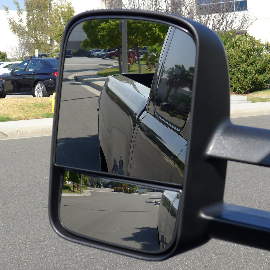 1997-2004 Ford F-150 Regular/Super Cab Power Adjustable & Manual Extendable Towing Mirrors