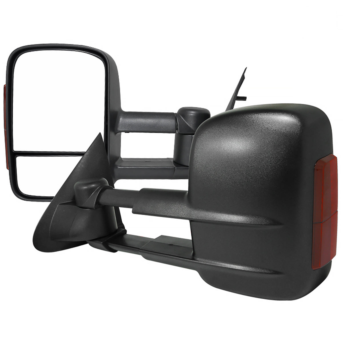 1997-2004 Ford F-150 Regular/Super Cab Power Adjustable & Manual Extendable Towing Mirrors w/ LED Turn Signal Lights