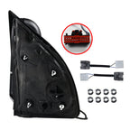 2003-2015 Ford F-250/F-350/F-450/F-550 Manual Adjustable & Extendable Towing Mirrors w/ Smoked Lens Turn Signal Lights