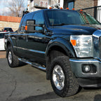 1999-2016 Ford F-250/F-350/F-450/F-550 Manual Adjustable & Extendable Towing Mirrors w/ Amber Lens Turn Signal Lights