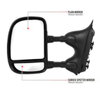 1999-2016 Ford F-250/F-350/F-450/F-550 Manual Adjustable & Extendable Towing Mirrors