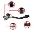 1999-2015 Ford F-250/F-350/F-450/F-550 Power Adjustable, Heated, & Manual Extendable Towing Mirrors w/ Smoked Lens Turn Signal Lights