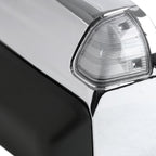 1998-2001 Dodge RAM 1500/1998-2002 RAM 2500/3500 Chrome Power Heated Towing Mirrors With Clear Lens LED Turn Signal