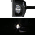 2002-2007 Chevrolet Silverado/Suburban/Tahoe/Avalanche GMC Sierra/Yukon/Yukon XL Power Heated Chrome Towing Mirrors w/ Smoked Lens LED Turn Signal & Clearance Lights