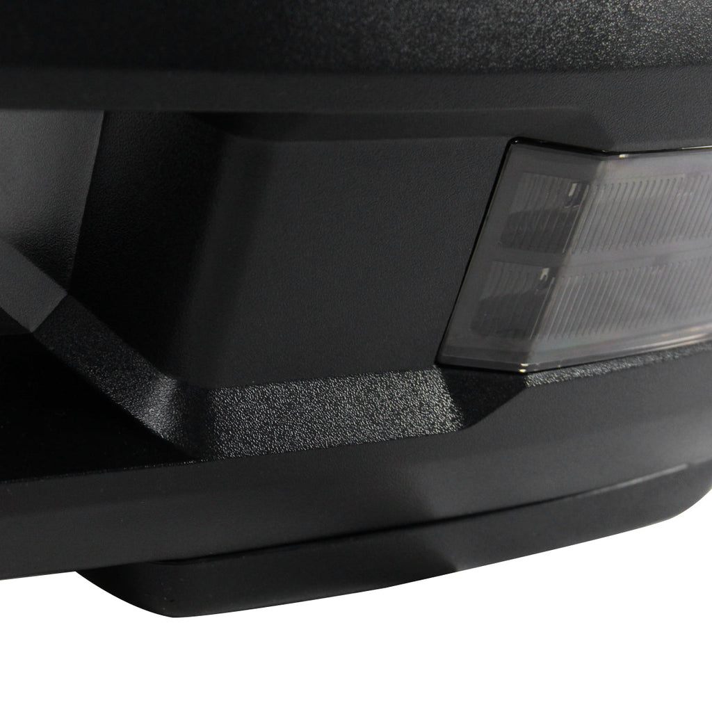 2002-2007 Chevrolet Silverado/ GMC Sierra/Yukon/Yukon XL Power Adjustable, Heated, & Manual Extendable Towing Mirrors w/ Smoked Lens LED Turn Signal & Clearance Lights