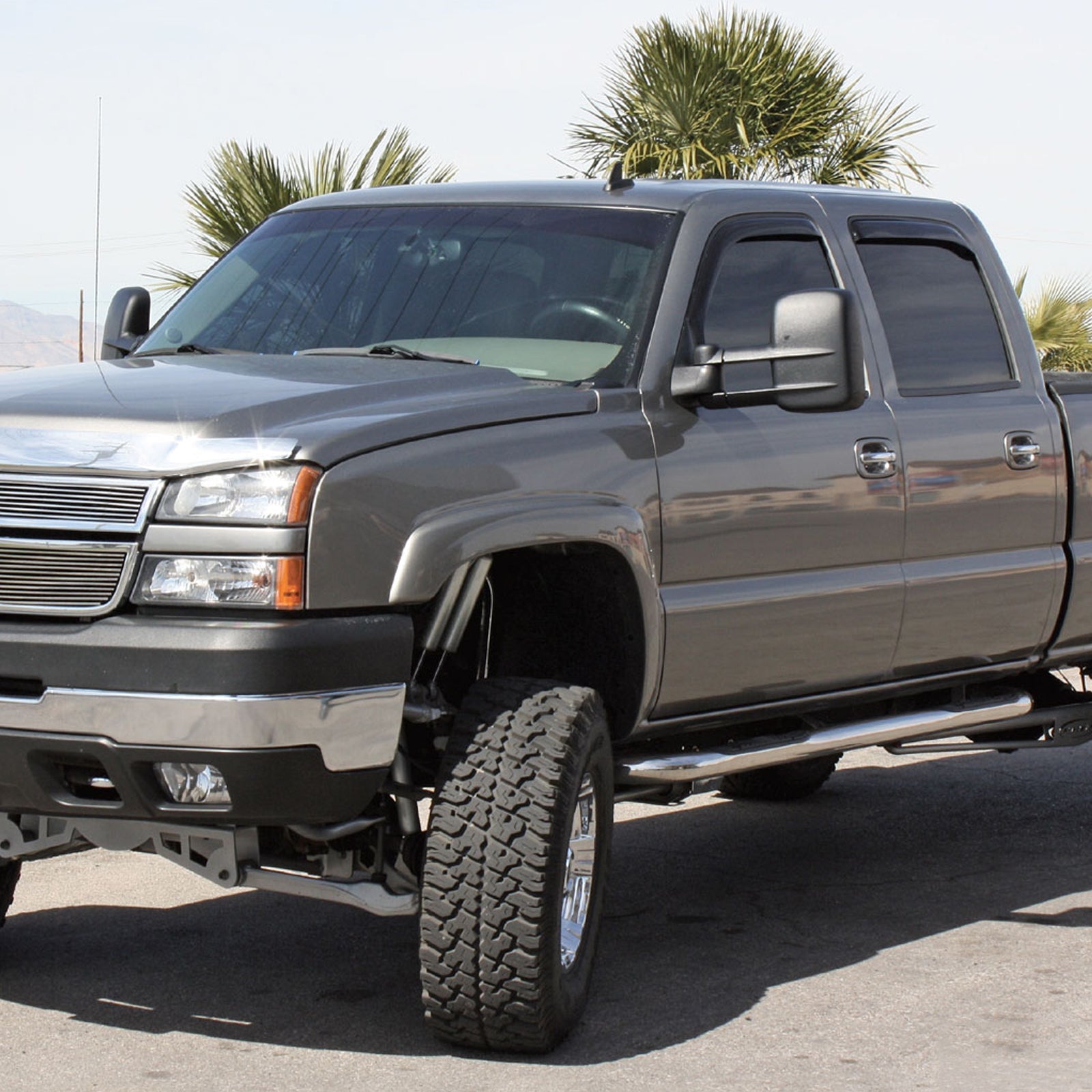 2003-2007 Chevrolet Silverado/GMC Sierra Power Adjustable, Heated, Manual Extendable Towing Mirrors