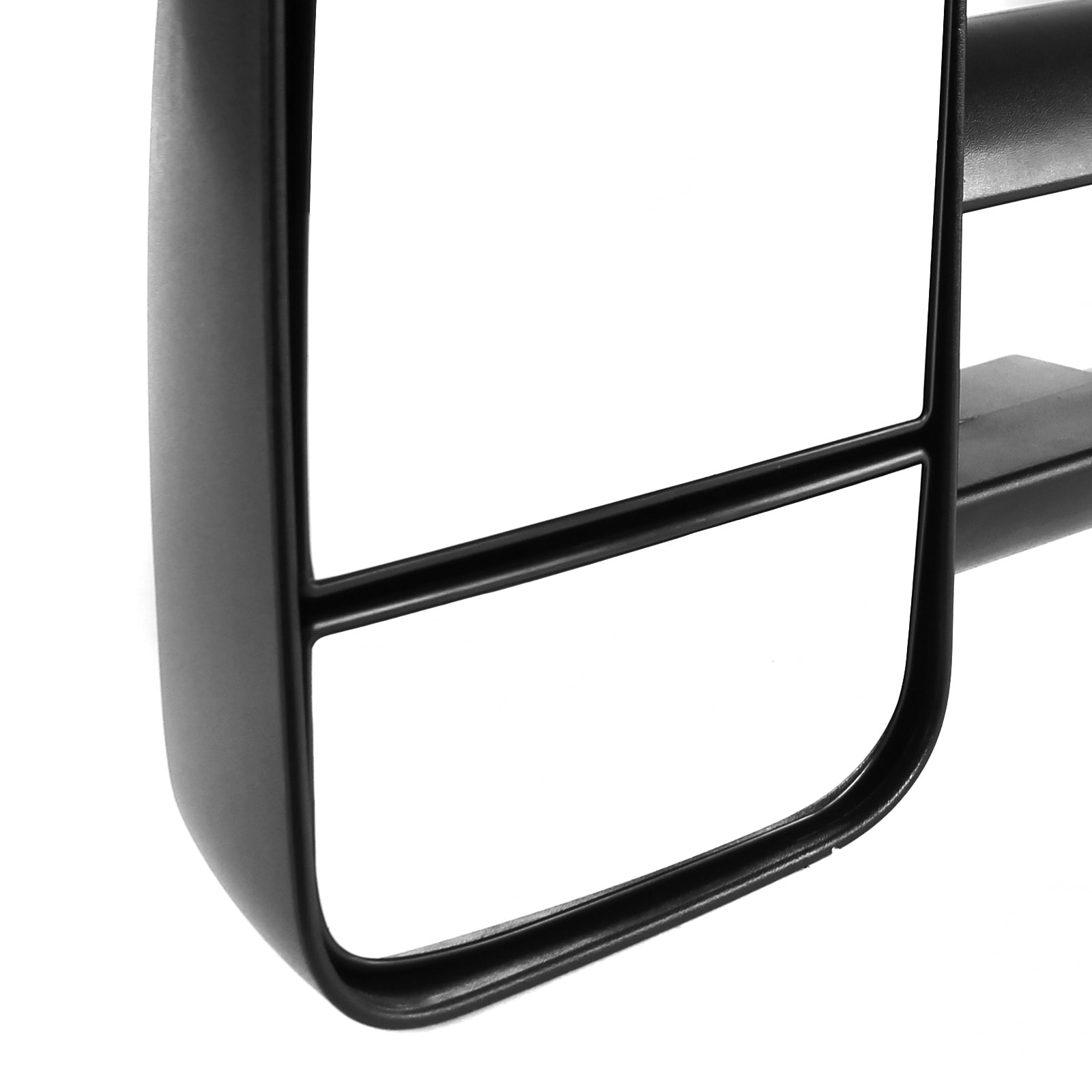 2007-2014 Chevrolet Silverado/Avalanche/Tahoe GMC Sierra/Yukon/Yukon XL Manual Adjustable & Extendable Black Towing Mirrors