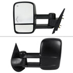 2007-2013 Chevrolet Silverado / Suburban / Avalanche / Tahoe GMC Sierra / Yukon / Yukon XL Power Adjustable Manual Extenable Heated Towing Mirrors