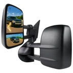 2007-2013 Chevrolet Silverado / Suburban / Avalanche / Tahoe GMC Sierra / Yukon / Yukon XL Power Adjustable Manual Extenable Heated Towing Mirrors