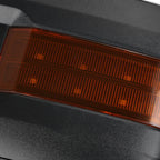 2014-2018 Chevrolet Silverado/GMC Sierra Power Heated Manual Extendable Chrome Towing Mirrors w/ Amber Lens LED Turn Signal & Clearance Lights