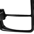 2014-2018 Chevrolet Silverado/ GMC Sierra Power Adjustable, Folding, Heated, & Manual Extendable Black Towing Mirrors w/ Smoked Lens LED Turn Signal & Clearance Lights
