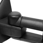 2014-2018 Chevrolet Silverado/GMC Sierra Manual Adjustable & Extendable Towing Mirrors w/ Smoked Lens LED Turn Signal Lights