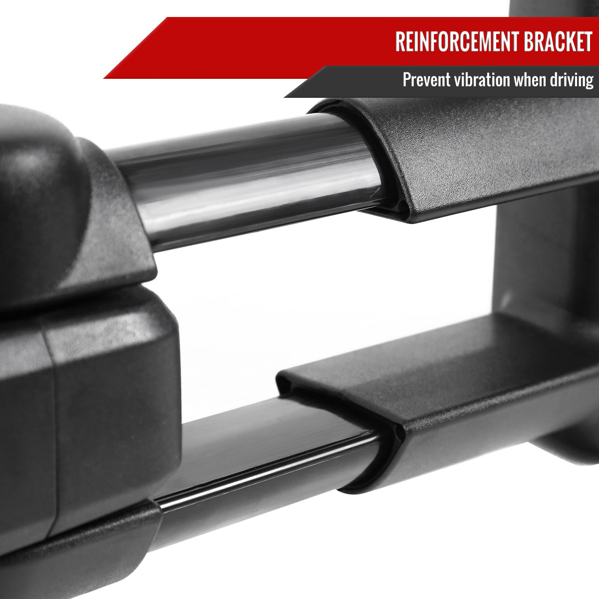 2014-2018 Chevrolet Silverado/GMC Sierra Power Heated Manual Extendable Towing Mirrors