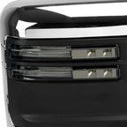 2020-2025 Chevrolet Silverado/GMC Sierra 2500HD/3500HD Power Adjustable, Heated, & Manual Extendable Chrome Towing Mirrors w/ Smoked Lens LED Turn Signal & Clearance Lights