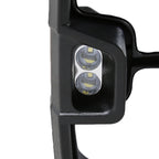 1999-2002 Chevrolet Silverado/Tahoe/Suburban/Avalanche GMC Sierra/Yukon/Yukon XL Power Heated Manual Extendable Towing Mirrors w/ Smoked Lens LED Turn Signal & Clearance Lights