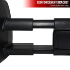 2007-2021 Toyota Tundra/ 2008-2017 Sequoia Power Heated Manual Extendable Towing Mirrors w/ Amber Lens LED Turn Signal Lights