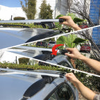 Universal Aluminum Roof Rack Cross Bars w/ Adjustable Clamps