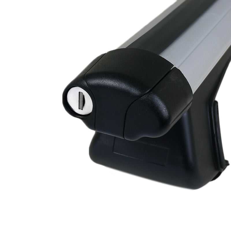 Universal Aluminum Roof Rack Cross Bars w/ Adjustable Clamps
