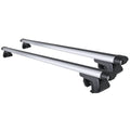 Universal Aluminum Roof Rack Cross Bars w/ Adjustable Clamps