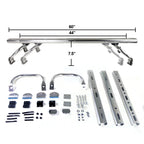 Universal Adjustable Aluminum Roof Rack Working Lights Bar Holder