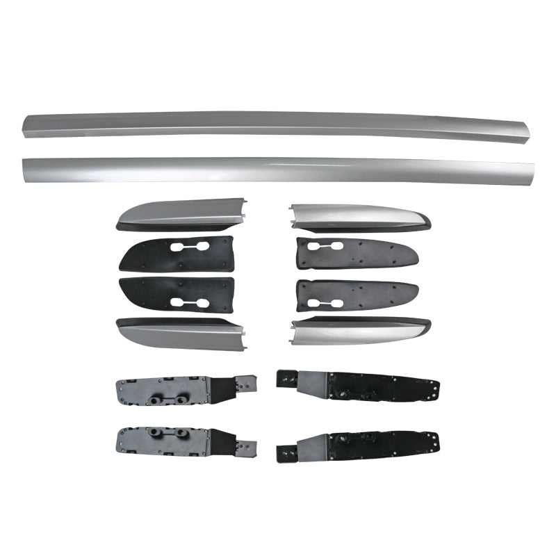 2013-2018 Toyota Rav4 Adjustable Roof Rack Cross Bars (Silver)