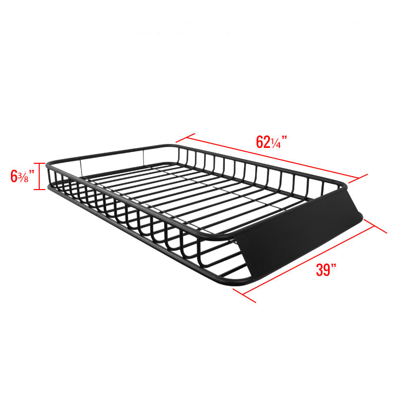 Universal Travel Holder Roof Rack Top Luggage Cargo Carrier Basket