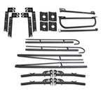Universal Full Size Heavy Duty Contractor Pickup Truck Tool Adjustable Ladder Lumber Rack