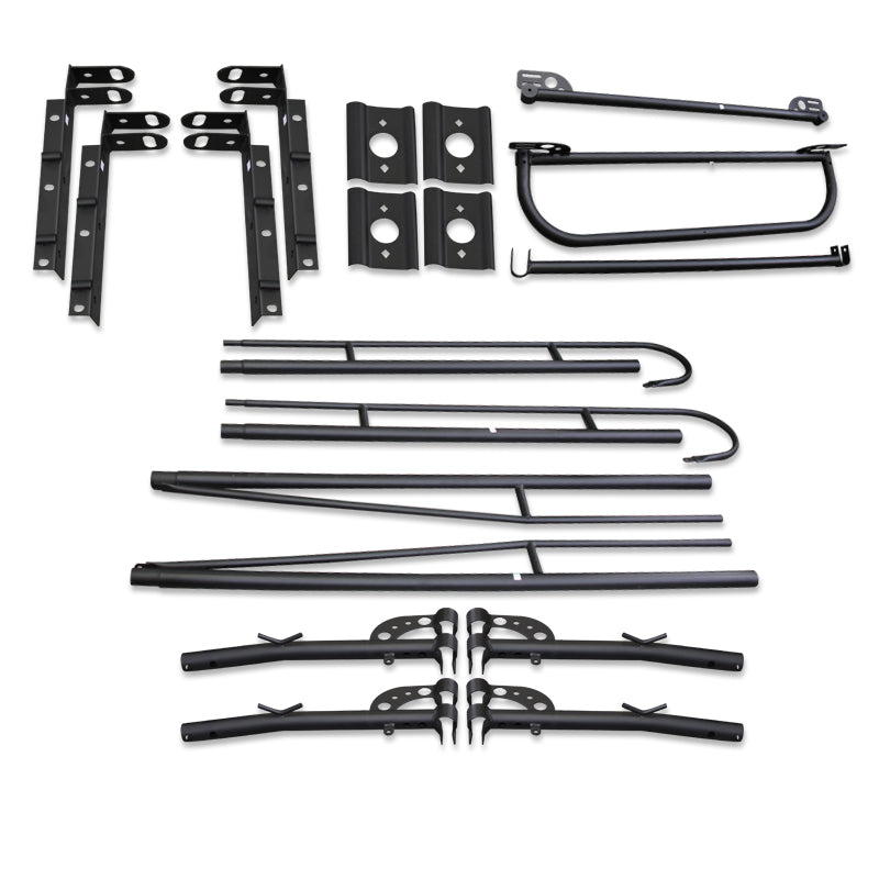 Universal Full Size Heavy Duty Contractor Pickup Truck Tool Adjustable Ladder Lumber Rack