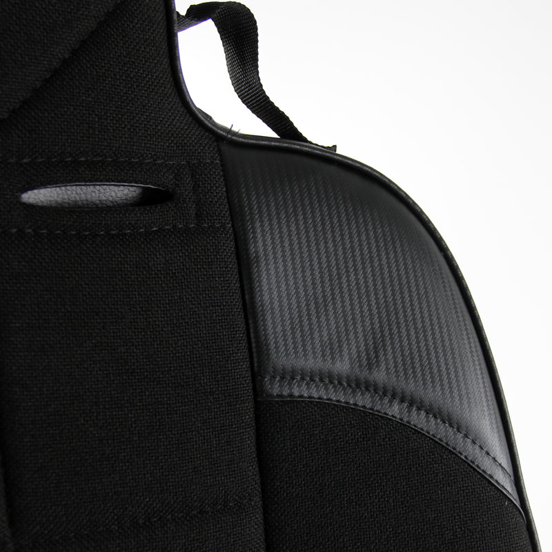 Black TR-Style Racing Seat (PVC Leather)
