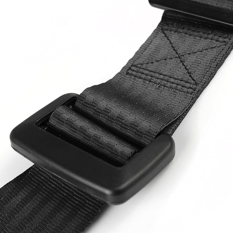 Universal Black 4 Point Racing Seat Belt Buckle Safety Harness