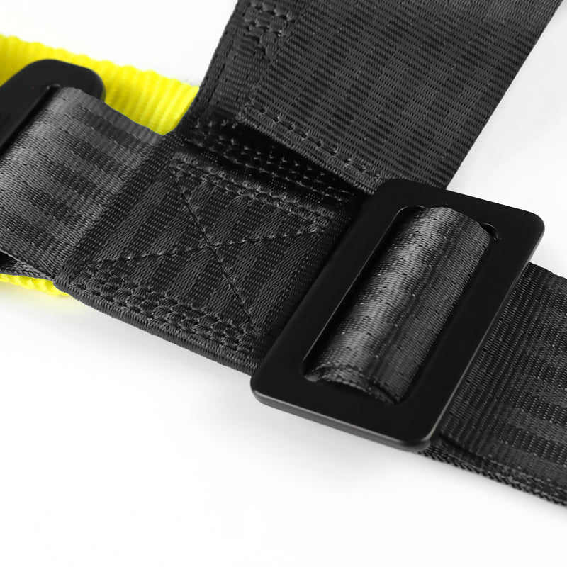 Universal Black 4 Point Racing Seat Belt Buckle Safety Harness