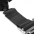 Universal Black 4 Point Quick Release Camlock Racing Seat Belt Safety Harness
