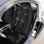 Universal Black 4 Point Quick Release Camlock Racing Seat Belt Safety Harness