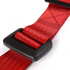 Universal Red 4 Point Racing Seat Belt Buckle Safety Harness
