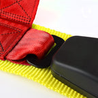 Universal Red 4 Point Racing Seat Belt Buckle Safety Harness