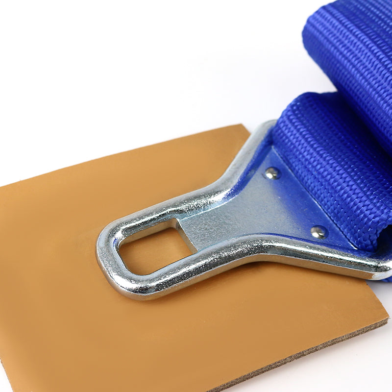 Universal Blue 5 Point Latch & Link Racing Seat Belt Safety Harness