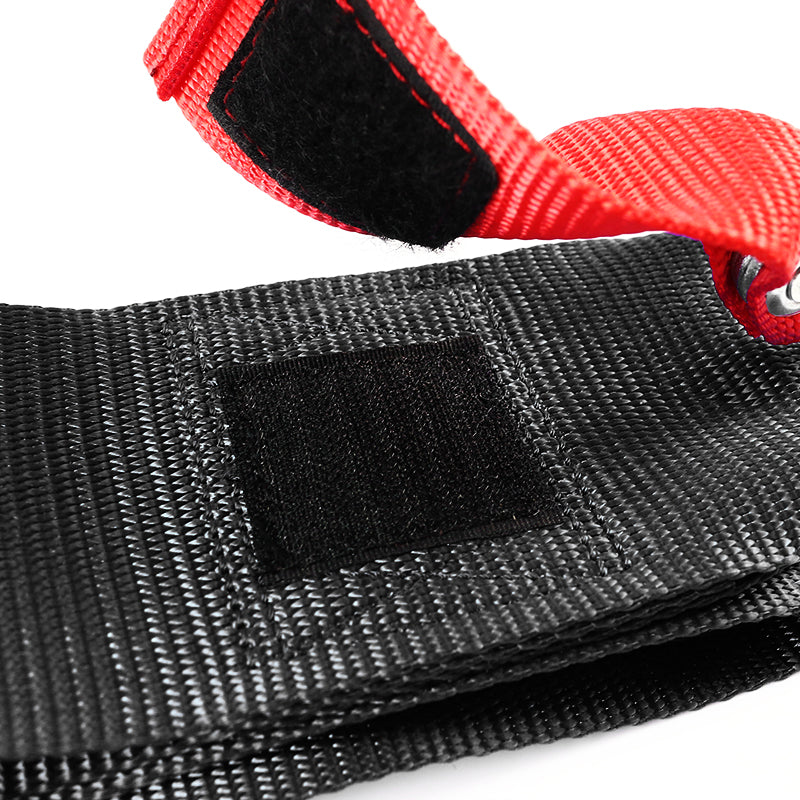 Universal Black 5 Point Latch & Link Racing Seat Belt Safety Harness