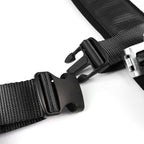 Universal Black 5 Point Latch & Link Racing Seat Belt Safety Harness