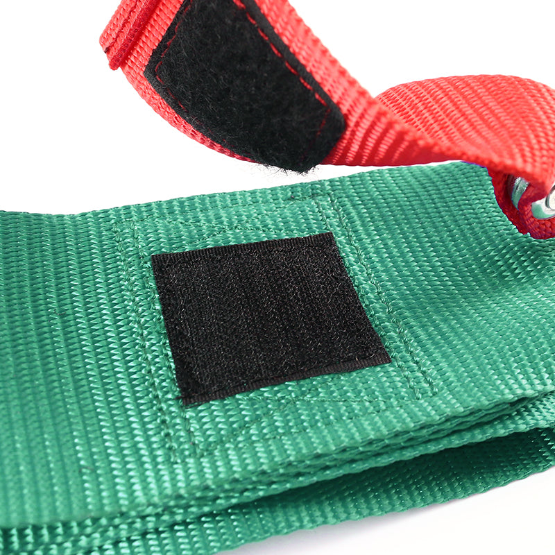 Universal Green 5 Point Latch & Link Racing Seat Belt Safety Harness