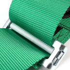 Universal Green 5 Point Latch & Link Racing Seat Belt Safety Harness