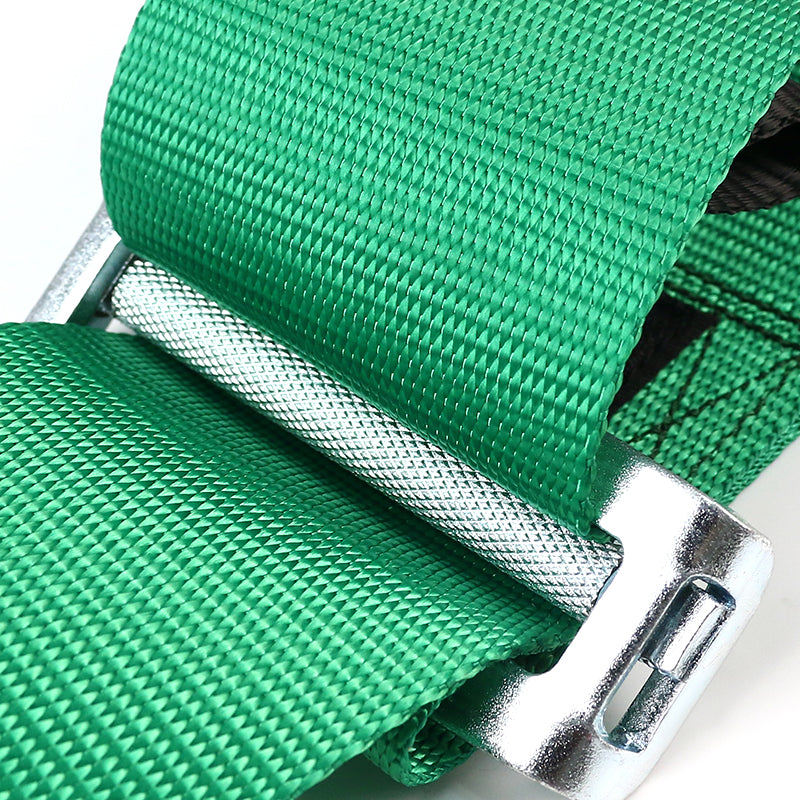 Universal Green 5 Point Latch & Link Racing Seat Belt Safety Harness