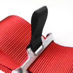 Universal Red 5 Point Latch & Link Racing Seat Belt Safety Harness