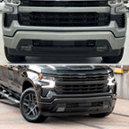 2022-2024 Chevrolet Silverado 1500 Black Front Bumper Lower Valance Skid Plate