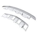 2006-2008 Mercedes Benz W164 ML350 Front & Rear Chrome Stainless Steel Skid Plate Kit