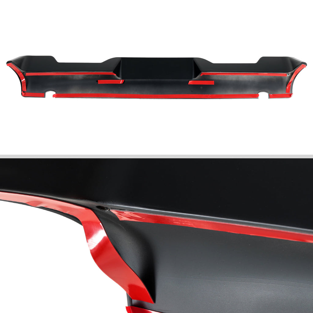 2015-2020 Ford F-150 1PC Rear Roof Matte Black Truck Spoiler Wing