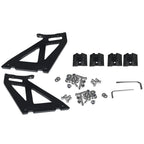 Universal Black CNC Aluminum 52" Double Deck Adjustable Trunk Spoiler Wing