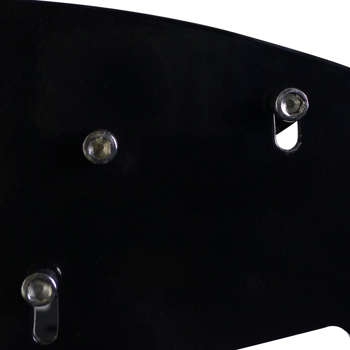 Universal 52" Adjustable Double Deck Black Aluminum Spoiler